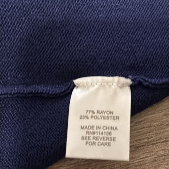 Ellie cardigan women’s‎ blue nwt  peplum cut open cardigan lightweight - Picture 9 of 10